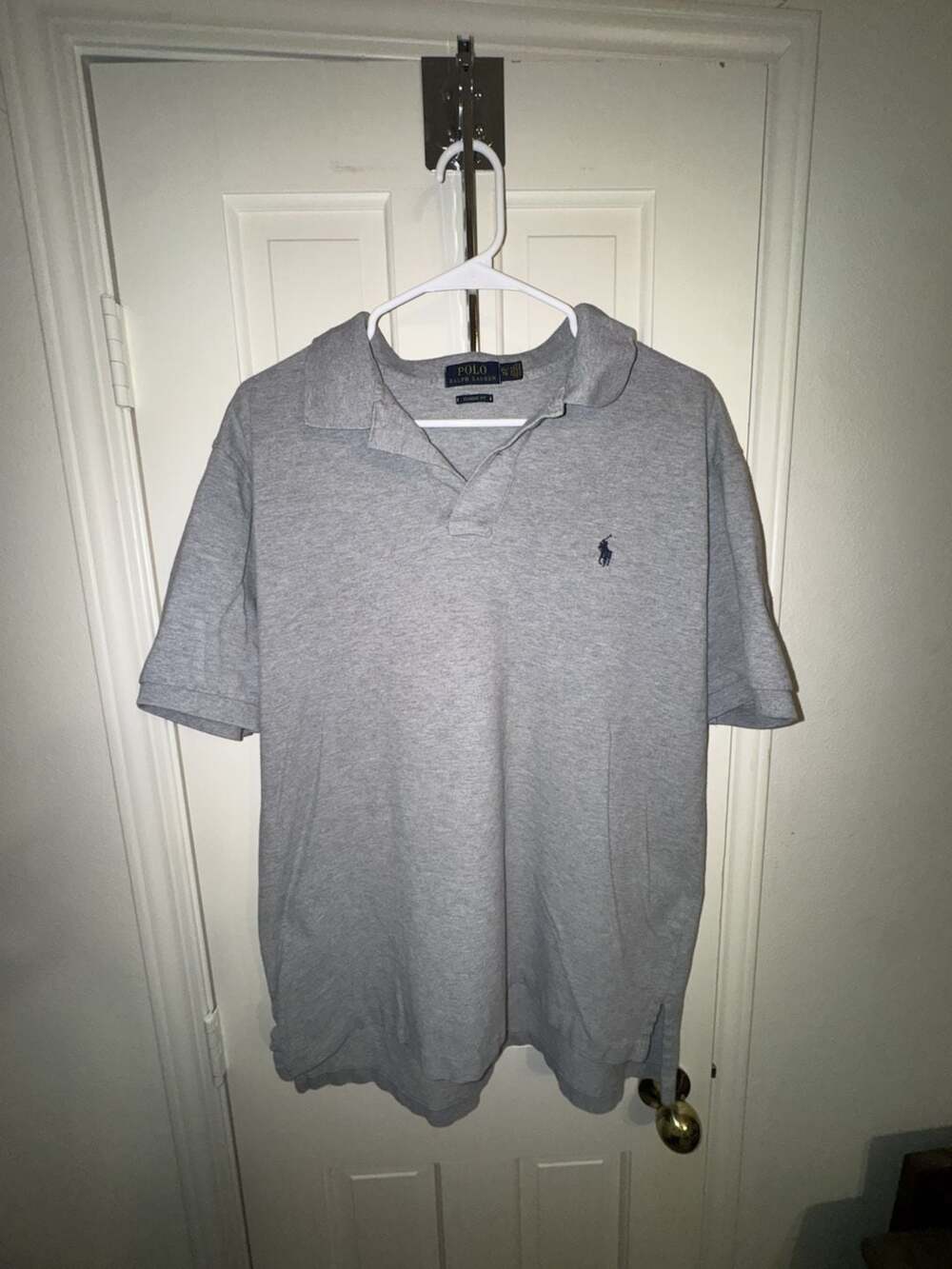 Polo Ralph Lauren Classic Fit Short Sleeve Polo Shirt Gray XL